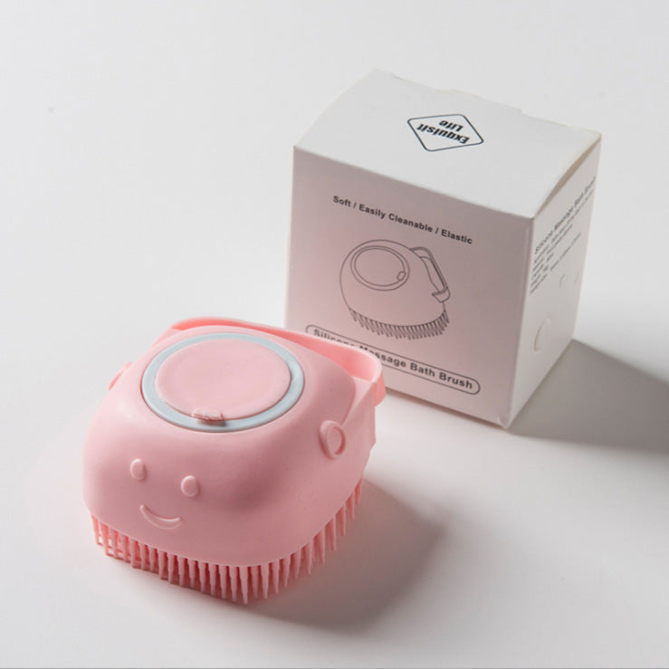 SudsyPet Silicone Bath Brush with Shampoo Dispenser - photo 5