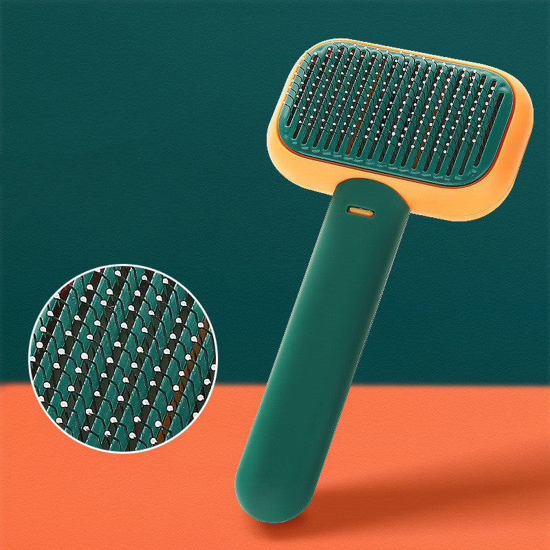 SudsyPet Self-Cleaning Detangling Brush